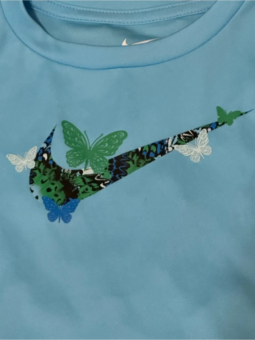 NWT Nike Girls' 2-Piece Butterfly Set - 4T - Picture 3 of 5